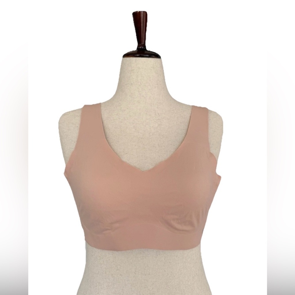Honeylove Seamless Scoop Neck Wireless Bra in Nude Blush